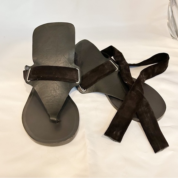 Rag & Bone Suede Slingback Sandals - Picture 2 of 8